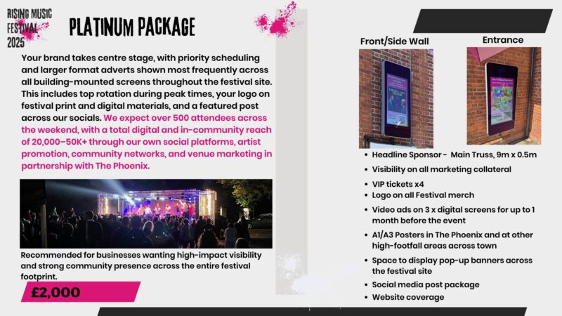 Rising .Music Festival 2025 Sponsorship Brochure - 4