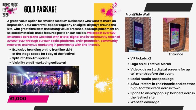 Rising .Music Festival 2025 Sponsorship Brochure - 5