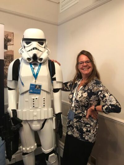 ME with a stormtropper