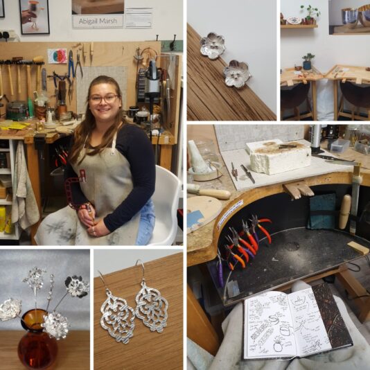 Beige Jewelry Collage Instagram Post