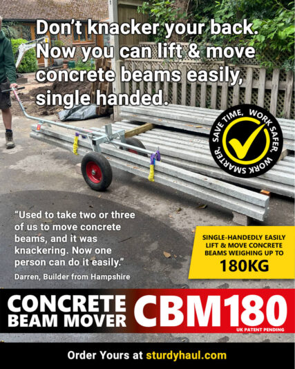 CBM180 Don't knacker your back